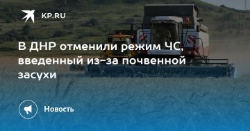 В ДНР отменили режим ЧС, введенный из-за почвенной засухи