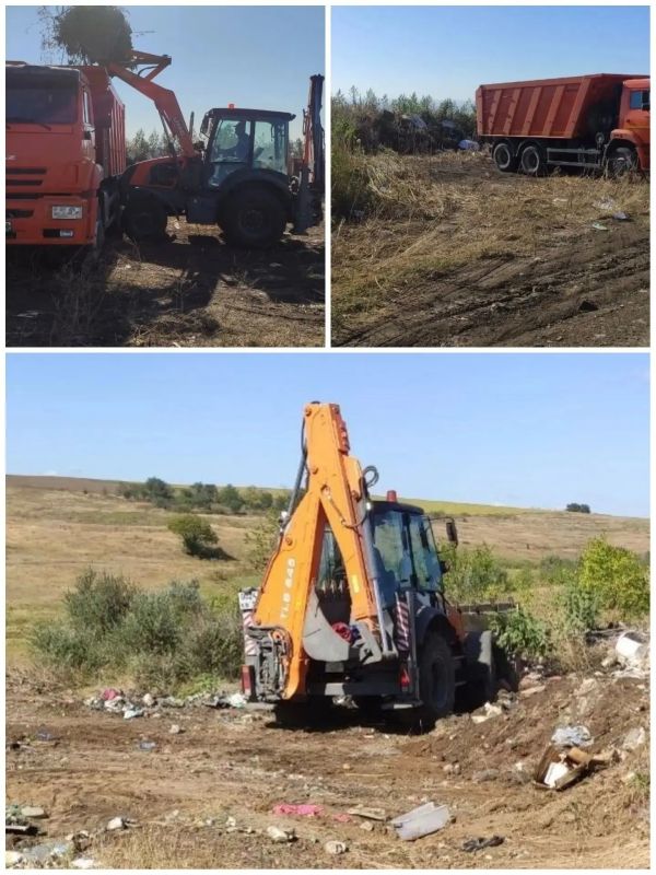 ЧИСТОТА И ПОРЯДОК: В СТАРОБЕШЕВСКОМ ОКРУГЕ ЛИКВИДИРОВАНЫ СТИХИЙНЫЕ СВАЛКИ ЧИСТОТА И ПОРЯДОК: В СТАРОБЕШЕВСКОМ ОКРУГЕ ЛИКВИДИРОВАНЫ СТИХИЙНЫЕ СВАЛКИ