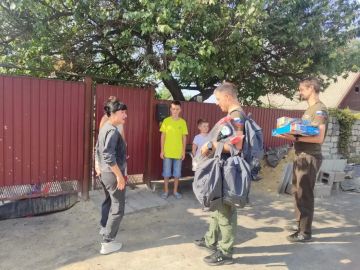 В минувшие выходные была оказана адресная помощь семье, которая пострадала в результате боевых действий