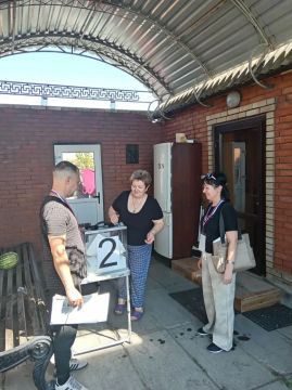 В Мангушском муниципальном округе продолжается голосование