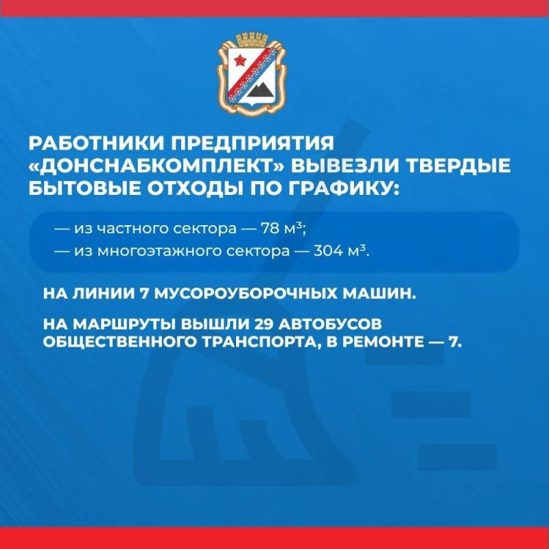 Администрация городского округа Снежное сообщает о работе основных систем жизнеобеспечения на утро 14 сентября Администрация городского округа Снежное сообщает о работе основных систем жизнеобеспечения на утро 14 сентября