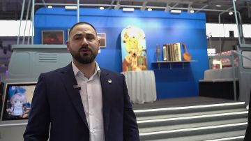 Сегодня стенд ДНР на Международном фестивале молодежи посетили Артём Жога и Сергей Кириенко