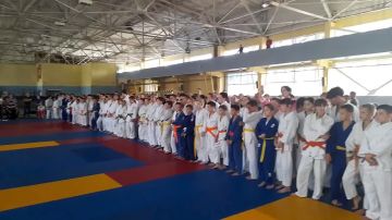 Турнир по дзюдо в Донецке для юных спортсменов