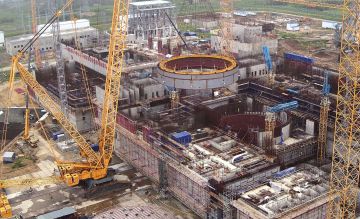 Росатом завершил первый этап бетонирования внутренней полости корпуса реактора БРЕСТ