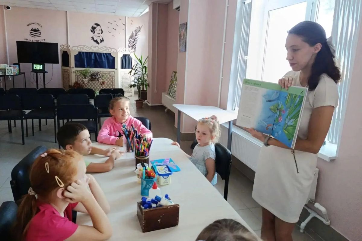 Юным мариупольцам рассказали о природе родного края Юным мариупольцам рассказали о природе родного края
