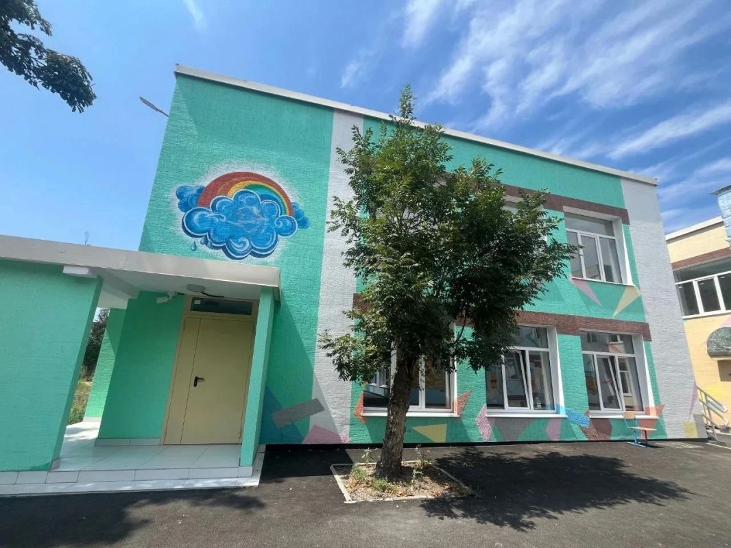 Под контролем УТНКР завершается реконструкция детского сада в Мариуполе Под контролем УТНКР завершается реконструкция детского сада в Мариуполе