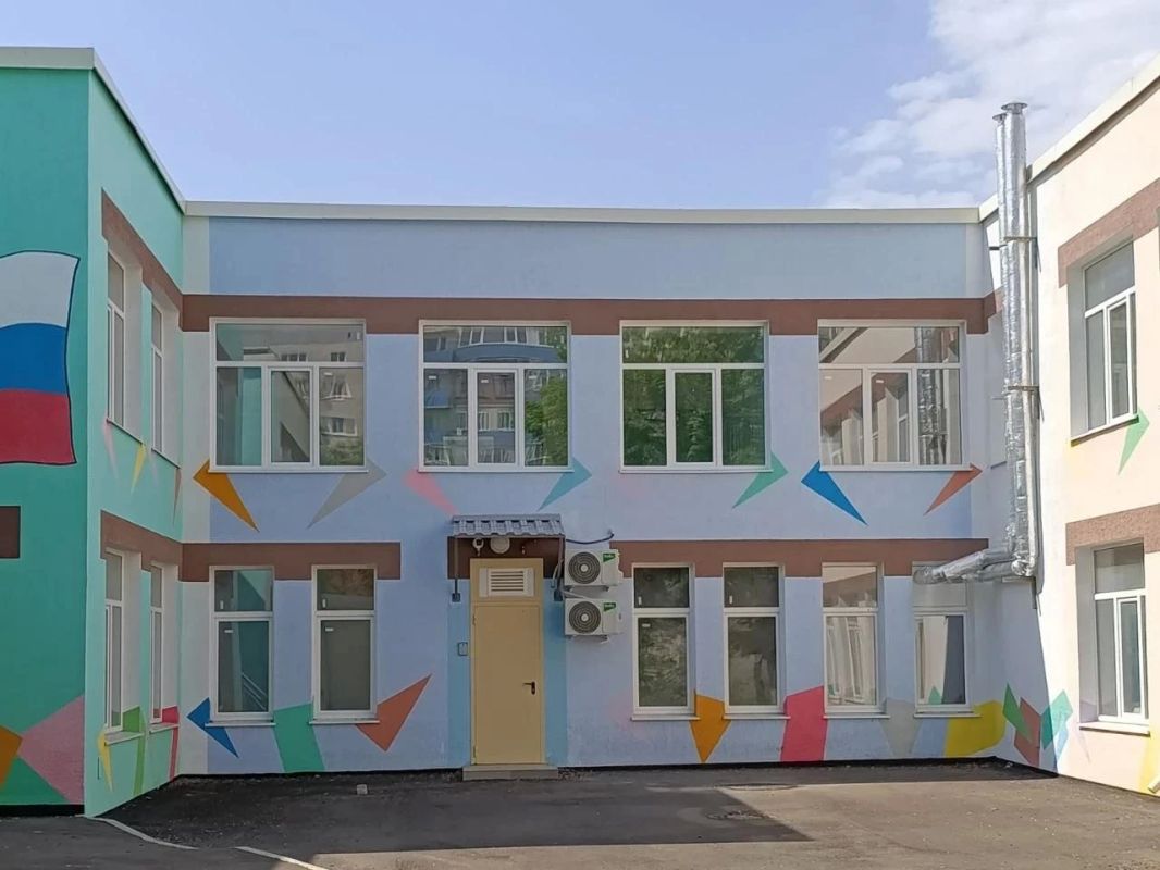 Под контролем УТНКР завершается реконструкция детского сада в Мариуполе Под контролем УТНКР завершается реконструкция детского сада в Мариуполе