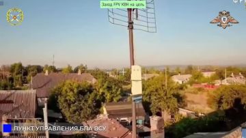 238 оабр уничтожает антенны пункта управления БПЛА ВСУ