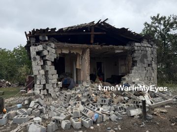 ВСУ убили одного, ранили двоих жителей Харцызска и развалили их дома