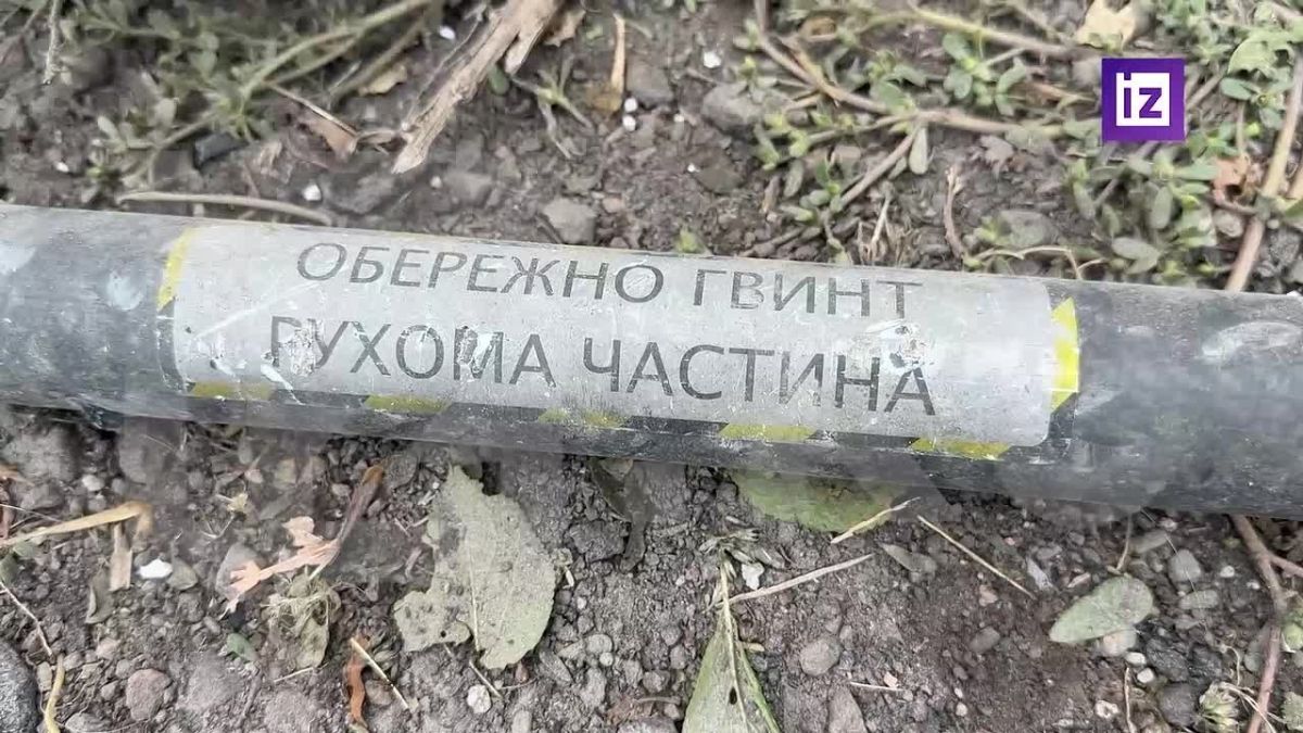 Последствия ночного прилёта БПЛА по частным домам на окраине Харцызска в ДНР показал корреспондент "Известий" Евгений Быковский