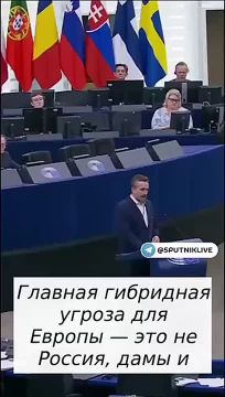 ГЛАС ВОПИЮЩЕГО В …. Словацкий депутат Любош Блага разбушевался в Европарламенте, указав главе евродипломатии Кае Каллас куда ей двигаться в перспективе: «Самая большая гибридная угроза для Европы – не Россия, уважаемые, а...