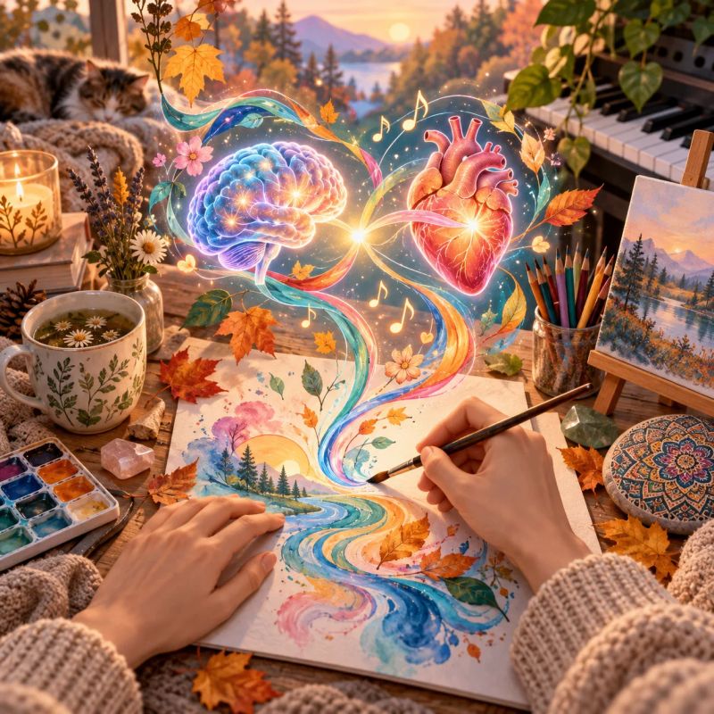 Искусство — лучшее лекарство для мозга и сердца!