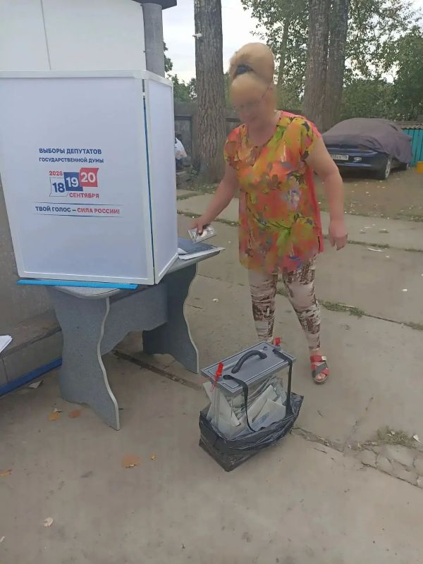 Жители Успенского окротдела Амвросиевского округа принимают участие в досрочном голосовании на выборах в Государственную Думу Российской Федерации