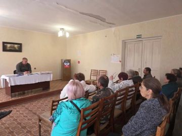 Встреча с жителями села Коммунаровка