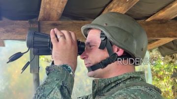 Андрей Руденко: Военнослужащие МОГ гвардейского горного мотострелкового соединения группировки войск «Центр» прикрывают логистические маршруты и уничтожают дроны ВСУ на Добропольском направлении