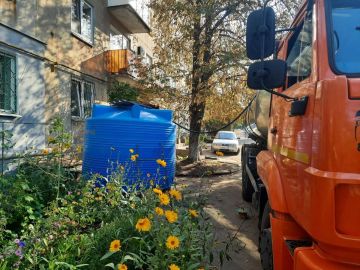 Самарцы оказали помощь в подвозе воды