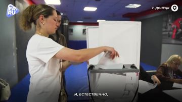 Перед соревнованиями – на избирательный участок: кикбоксеры ДНР проголосовали досрочно