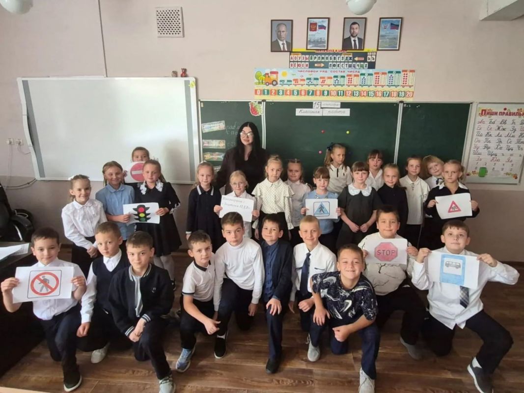 Юных кировчан знакомят с правилами дорожного движения