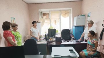 Заместитель Главы Администрации Тельмановского муниципального округа провела встречу с трудовым коллективом ГУП ДНР "Тельмановский лесхоз"