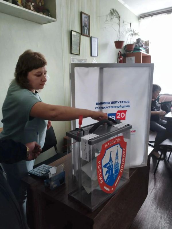 Докучаевск голосует: активность жителей растет Докучаевск голосует: активность жителей растет