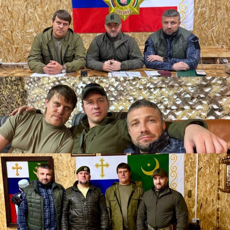 Оперативные совещания в штабе Спецназа «АХМАТ»