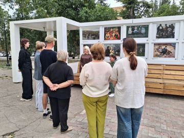 Депутат Амвросиевского муниципального совета Людмила Деревянко провела встречу на закрепленной территории
