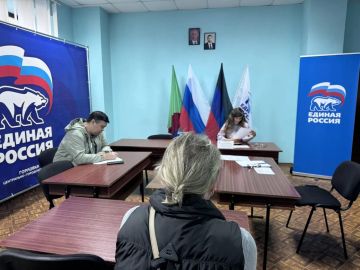 В Центрально-Городском внутригородском районе Горловки прошёл приём граждан
