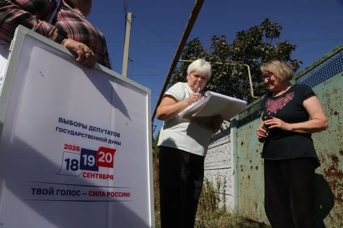 В ДНР с начала досрочного голосования проголосовали более 1 млн избирателей