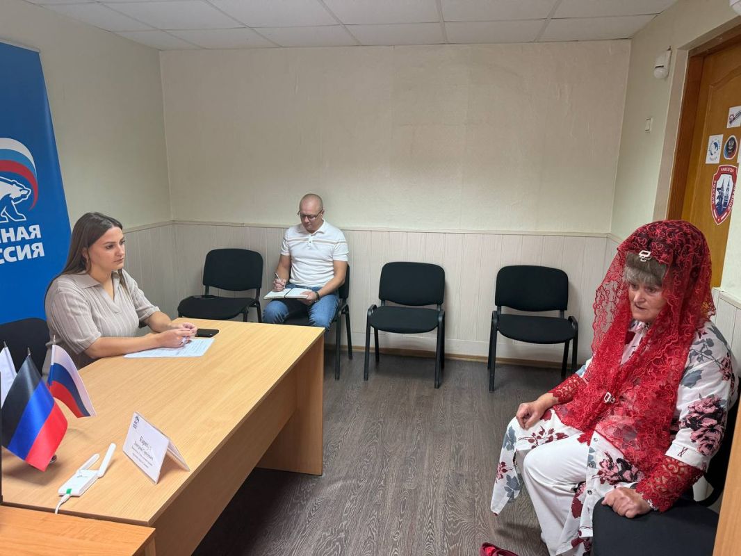 В общественной приёмной прошёл приём граждан В общественной приёмной прошёл приём граждан