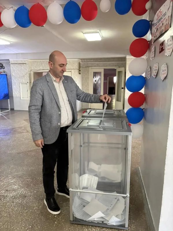 Гурген Малхасян: Сделал свой выбор!. Сегодня Единый день голосования, и я не остался в стороне