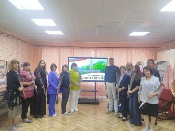 К Дню города Ясиноватский городской музей получил полезные подарки от друзей из Верхнего Уфалея Челябинской области