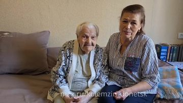 Алексей Кулемзин: 100-летняя жительница Донецка Белянская Татьяна Яковлевна, сделала свой выбор