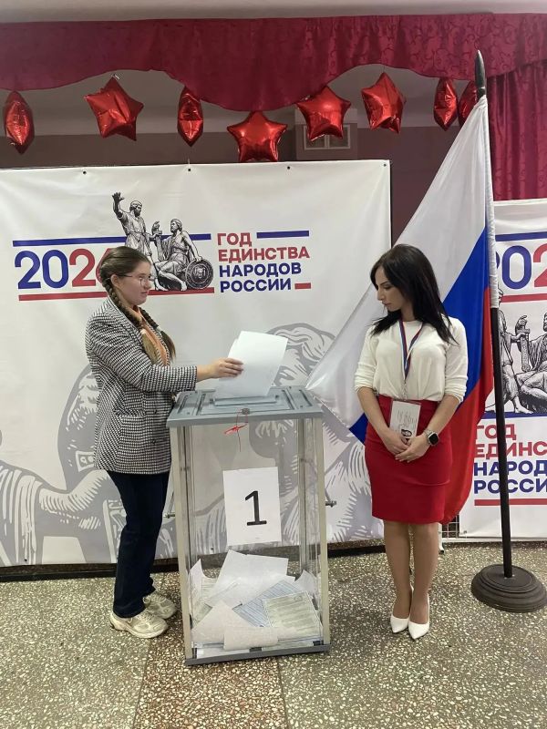 Елена Рязанцева: В Пролетарском районе, как и по всей Донецкой Народной Республике, открылись избирательные участки для голосования на выборах депутатов Государственной Думы Елена Рязанцева: В Пролетарском районе, как и по всей Донецкой Народной Республике, открылись избирательные участки для голосования на выборах депутатов Государственной Думы