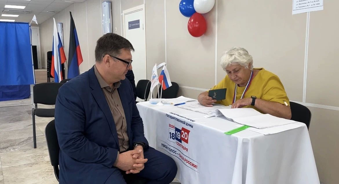 Василий Овчаров: Принял участие в голосовании на выборах в Государственную думу. Это важный шаг для нашего округа, Республики и всей страны. Рад, что смог выразить свою позицию Василий Овчаров: Принял участие в голосовании на выборах в Государственную думу. Это важный шаг для нашего округа, Республики и всей страны. Рад, что смог выразить свою позицию
