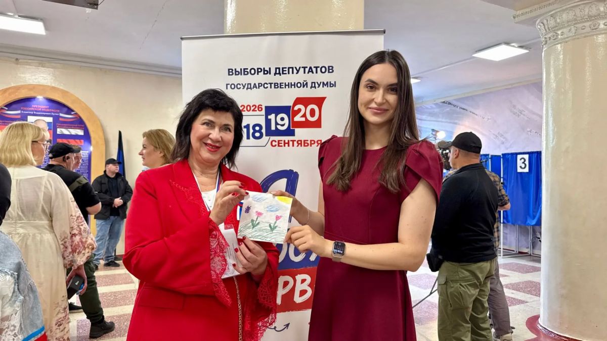Таисия Чернявская: Донецкая Народная Республика — часть большой страны, и первое в нашей истории участие в выборах в Государственную Думу РФ - реальная возможность влиять на своё будущее Таисия Чернявская: Донецкая Народная Республика — часть большой страны, и первое в нашей истории участие в выборах в Государственную Думу РФ - реальная возможность влиять на своё будущее