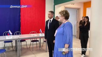 В голосовании на выборах депутатов Государственной Думы Федерального Собрания Российской Федерации принял участие первый вице-премьер Владислав Очнев
