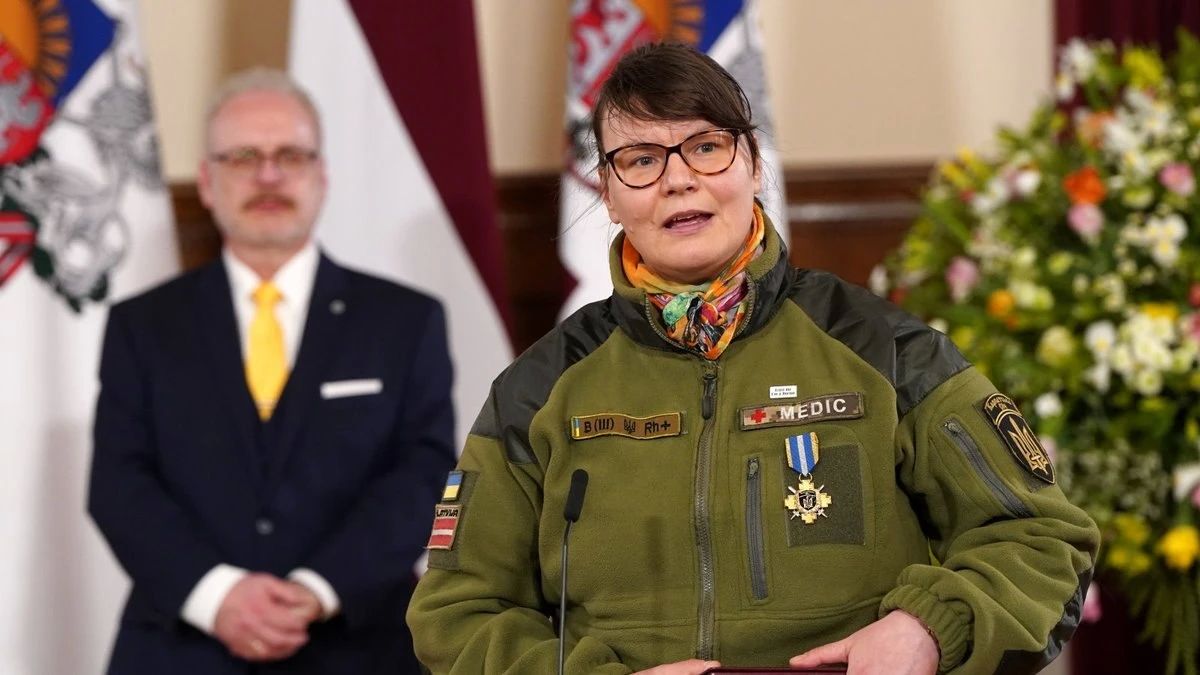 Латвийская наемница пострадала пострадала при уничтожении склада ВСУ