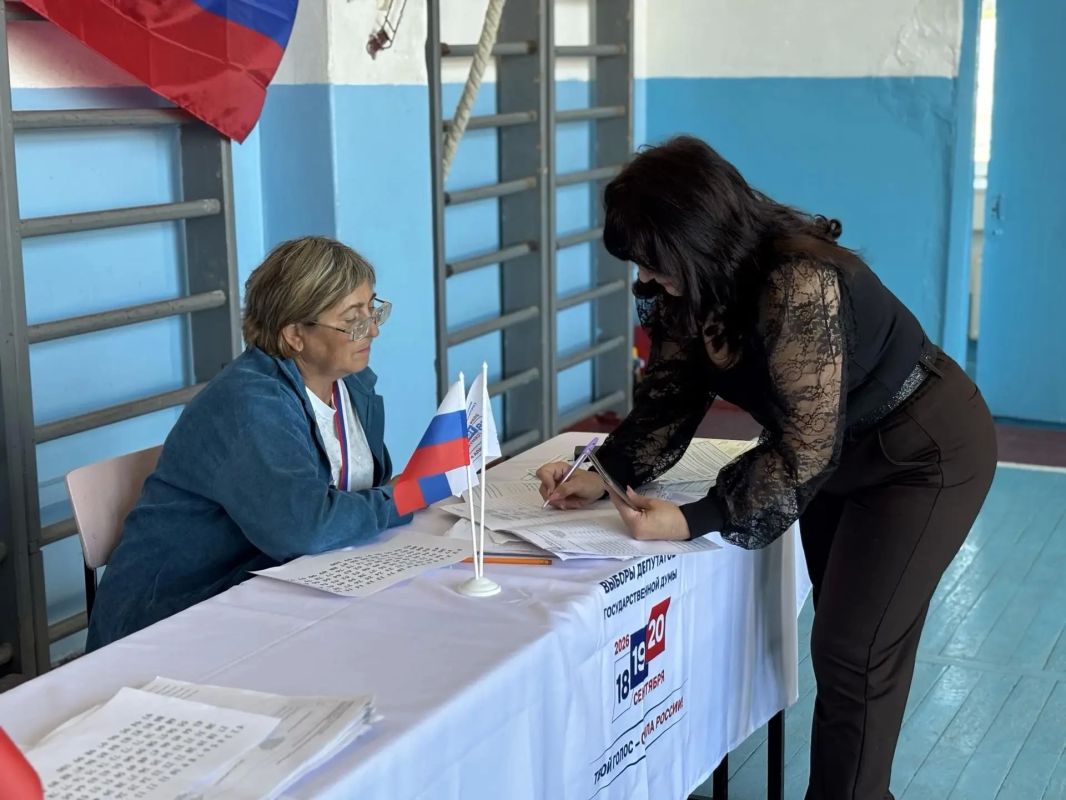 Начальник Кумачовского территориального отдела Ирина Бондаренко вместе с коллективом приняла участие в голосовании Начальник Кумачовского территориального отдела Ирина Бондаренко вместе с коллективом приняла участие в голосовании