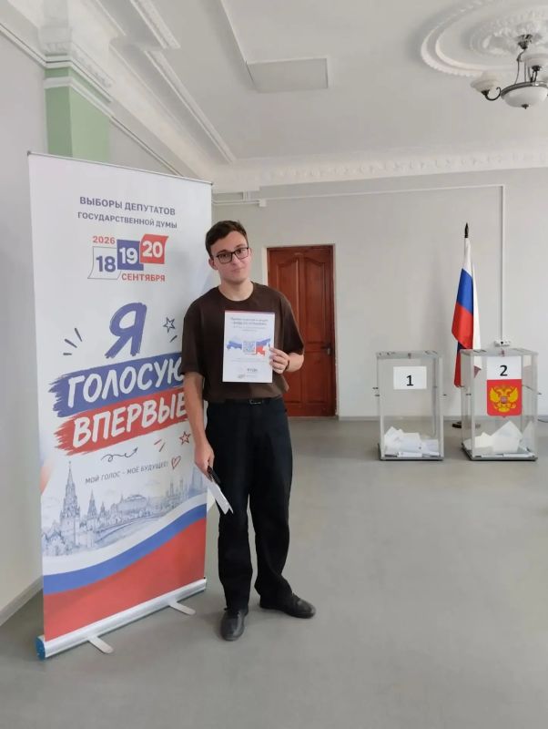 Василий Овчаров: В нашем округе продолжается голосование за депутатов Государственной думы Василий Овчаров: В нашем округе продолжается голосование за депутатов Государственной думы
