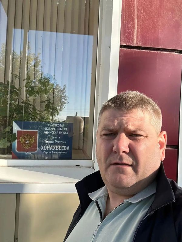 Депутат Старобешевского муниципального совета Алексей Михайлов исполнил свой гражданский долг на выборах депутатов Государственной Думы РФ
