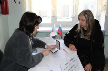 Иван Приходько: Начальник отдела молодежной политики администрации городского округа Горловка Дарья Лозовая приняла участие в выборах депутатов Государственной Думы Российской Федерации