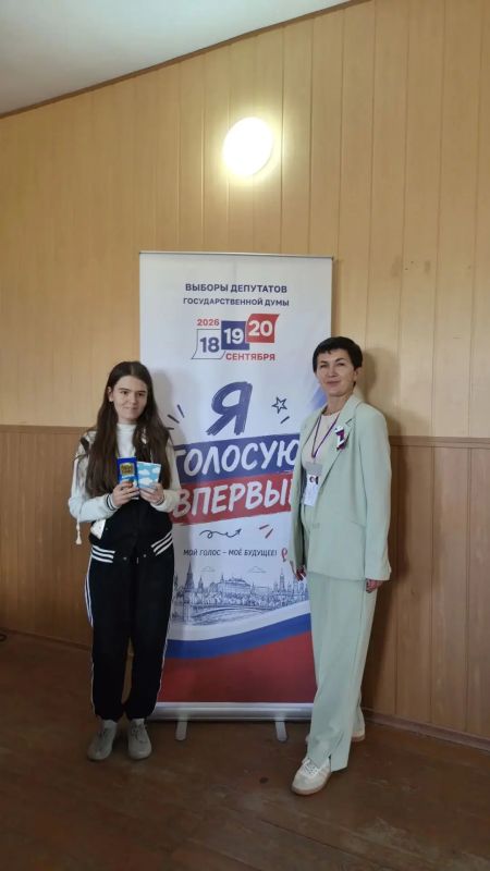 Василий Овчаров: В нашем округе продолжается голосование за депутатов Государственной думы Василий Овчаров: В нашем округе продолжается голосование за депутатов Государственной думы