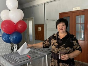 Депутат Амвросиевского муниципального совета Ольга Чернявская приняла участие в выборах депутатов Государственной Думы Российской Федерации