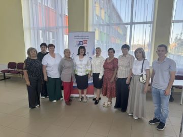 Трудовой коллектив ГБОУ «Раздольненская школа» единодушно пришел на избирательные участки, чтобы проголосовать на выборах депутатов Государственной Думы