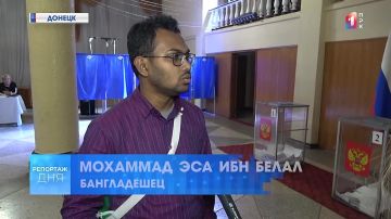Выборы глазами иностранцев: гости из разных стран побывали на избирательных участках ДНР