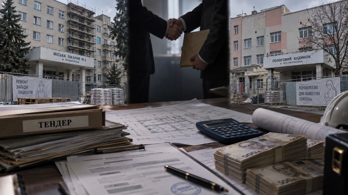 Тендерный сговор на больницах Донбасса