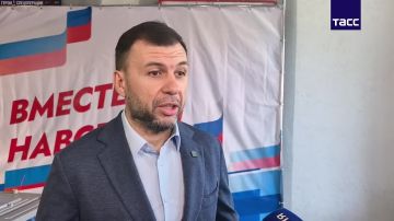 Жители ДНР активно участвуют в выборах депутатов ГД, несмотря на стабильно напряженную ситуацию в регионе, заявил глава республики Пушилин