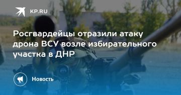 Росгвардейцы отразили атаку дрона ВСУ возле избирательного участка в ДНР