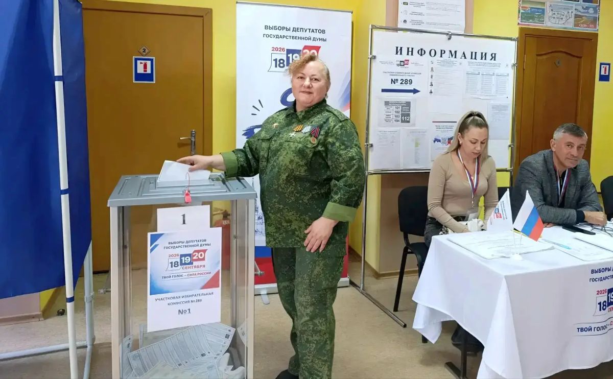 Наталья Бегуненко: Людмила Витальевна Кривошеева, ветеран боевых действий, участник специальной военной операции, пришла выполнить свой гражданский долг Наталья Бегуненко: Людмила Витальевна Кривошеева, ветеран боевых действий, участник специальной военной операции, пришла выполнить свой гражданский долг