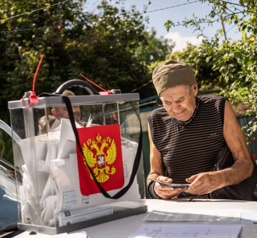 Николай Руппель: Вместе со всем Донбассом впервые выбирали депутатов Государственной Думы Российской Федерации жители Авдеевки Николай Руппель: Вместе со всем Донбассом впервые выбирали депутатов Государственной Думы Российской Федерации жители Авдеевки